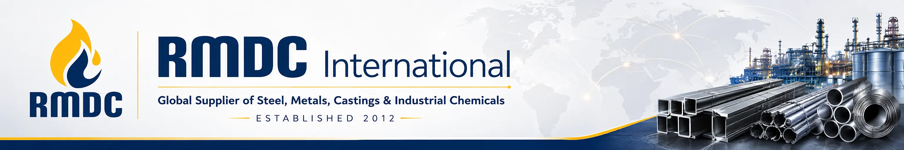 RMDC International - Global Supplier of Steel, Metals, Castings & Industrial Chemicals